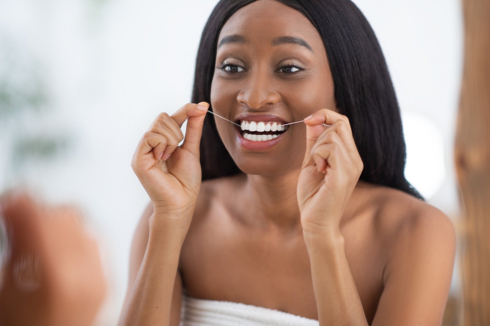 Dental care, tooth decay and perfect smile